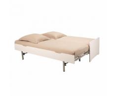 Lit gigogne blanc (90x200cm)