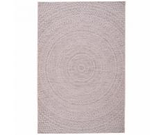 Tapis extérieur et intérieur 140x200cm écru Beige