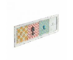 Patère / Porte-manteaux multicolore en sapin Multicolore