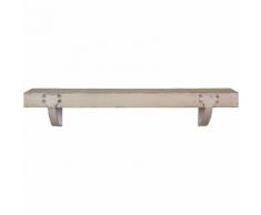 Étagère murale taupe en sapin Taupe