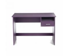 Pryce Bureau junior parme avec 1 niche et 1 tiroir Alinea Violet