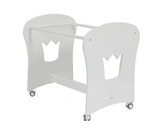 Bolin Bolon Mini Berceau Crown Collection Blanc