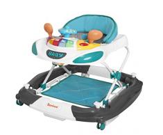 Baninni Rosco Bn701 Trotteur pour Bébé Turquoise Gris