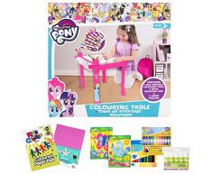 Little Helper en semble Table, Bureau et Chaise en Bois pour Enfants avec Pot à Crayons/Pinceaux Funstation Solo Toddler de Little Helper Chalky