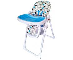 Bebe Style HL62BLUE Chaise Haute Inclinable Multi Fonction
