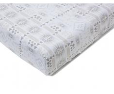 Bemini by Baby Boum Drap pour Berceau Jersey Apawi 90 Plum 40/90 cm