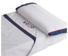 Naf-Naf Parure Berceau Brodé Boat, 100% Coton, 3 Pièces