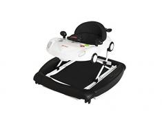 Baninni Foriano Bn151 Trotteur pour Bébé Blanc/Noir