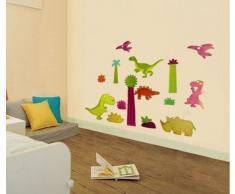 Walplus Sticker Autocollant Dinosaure Chambre Enfant Bébé Garçon Fille Art