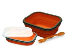Baumalu 450131 Lunch Box Silicone 1 Compartiment Orange