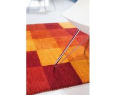 Un Amour de Tapis 13844 Baku Box Tapis Laine Rouge 70 x 140 cm