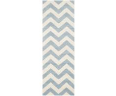 Safavieh CHT715B-27 Crosby Area Tapis Laine Bleu/Ivoire 68 x 213 cm