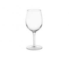 Bormioli Luigi Rubino Set Vap à Vin, Verre Sonore, Transparent, 21 cl, 6 Pièces