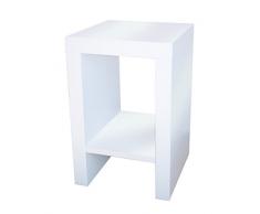 Phönix 178802WE mainau sellette avec rangement blanc 40 cm