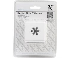 Xcut Perforatrice Snow Crystal Palm, blanc