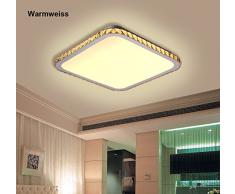 natsen® Moderne cristal LED plafonnier lampe murale jx829 24 W éclairage plafonniers plafond blanc chaud