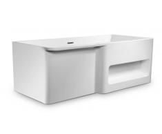 MobilierMoss Baignoire ilot autoportante finition mate - Takern
