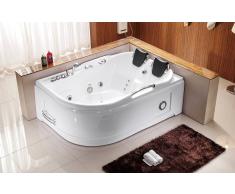 items-france CALPE - Baignoire droite 2 places hydromassante 170x120x68