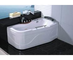 items-france VALVIA+RECHAUFFE - Baignoire droite hydromassante avec rechauffeur ...