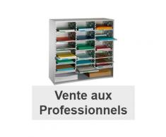 Trieur de courrier 3 colonnes gris
