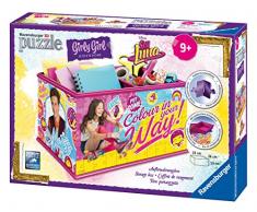 Ravensburger - 12090 - Puzzle Girly Girl Boîte rangement - Soy Luna - 216 Pièces