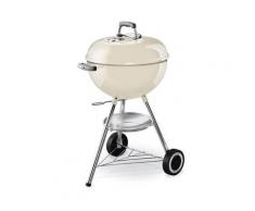 Barbecue Weber ORIGINAL 47 CM IVORY WHITE + THERMOMETRE