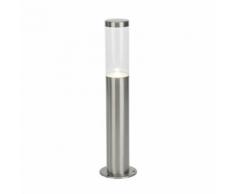 BERGEN - Borne d'extérieur LED Acier/Transparent H40cm - Luminaire d'extérieur Brilliant designé par