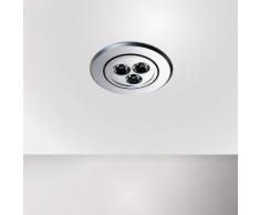 VOLTA I - Spot à encastrer LED blanc chaud Argent Ø8,6cm - Applique Lumiven designé par