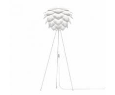 SILVIA - Lampadaire Blanc/Trépied Blanc H136cm - Lampadaire Vita designé par William Ravn