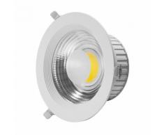 COB - Spot encastrable orientable LED Blanc chaud Ø19cm - Spot Lumihome designé par