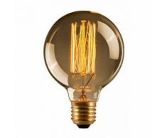 FILAMENT GLOBE 80 - Ampoule Incandescente Décorative Globe E27 40W Ø8cm - Filamentstyle designé par