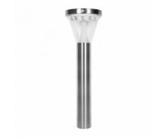 CÔNE - Borne d'extérieur solaire LED avec Détecteur H45cm - Luminaire d'extérieur Lumihome designé par