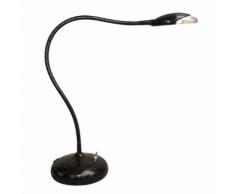 SNAKE - Lampe de bureau LED flexible Noir H47cm - Lampe à poser Aluminor designé par