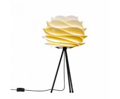 CARMINA - Lampe à poser Tie & Dye Sahara/Trépied Noir Ø32cm - Lampe à poser Vita designé par William Ravn
