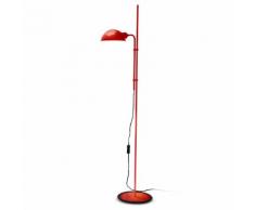 FUNICULI - Lampe de lecture Rouge H135cm - Lampadaire Marset designé par Lluis Porqueras