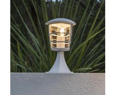 ALORIA - Borne d'extérieur Blanc H21cm - Luminaire d'extérieur Eglo designé par