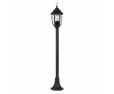 TIRENO - Borne d'extérieur Noir H120cm - Luminaire d'extérieur Lucide designé par