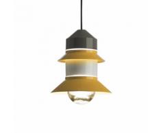 SANTORINI - Suspension/Lampe baladeuse d'extérieur Moutarde H25,8cm - Luminaire d'extérieur Marset designé par Sputnik Estudio