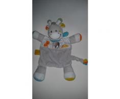 Doudou Plat Girafe Tex Baby Carrefour Gris Blanc Orange Foulard Bleu lphant Lion Brod Attache Tetine Jouet Bebe Naissance Peluche veil Enfant Blanket Comforter Soft Toys Plush