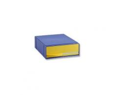 Module De Classement 1 Tiroir Bleu & Jaune Rexel Arlequin