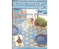 Le Crochet D'or - N°20 - Avril 1983 / Pull Over Tout En Couleurs Realise Au Crochet - Nappe, Napperons Ronds, Dessus De Lit, Coussins / Le Patchwork Etc...