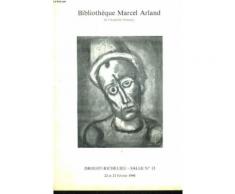 Bibliotheque Marcel Arland Les 22 Et 23 Fevrier 1990.