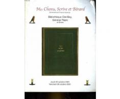 1 Catalogue De Ventes Aux Encheres - Bibliotheque Clot-Bey, Genera Pepin Et Divers