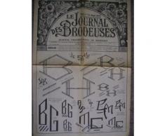 Le Journal Des Brodeuses. 48ème Année, N° 815, 1er Février 1963. Contient Entre Autres : 1 Soubassement Pour Draps De Toutes Largeurs « Fleurs Des Champs » - 1 Garniture Taie. 1 Service De Table « Gerbe De Blé ». - 5 Napperons Divers. -