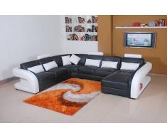 items-france AREZZO XL - Grand canape cuir 7 places 382x300x197