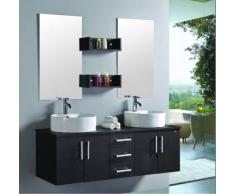 items-france LUXOR - Meuble double vasque de salle de bain contemporain