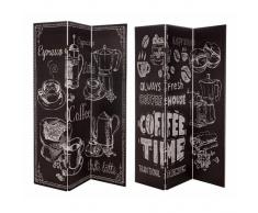 items-france PARAVENT - Paravent 3 pans imprime metro coffee