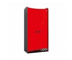 Leylina Armoire 2 porte ouvrantes pour chambre enfant