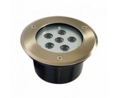 VISION-EL - Spot rond encastré de sol à LED 6W
