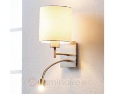 Applique en tissu Shajan avec liseuse LED